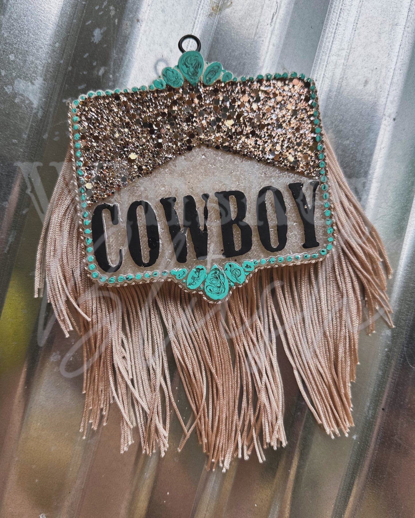 Turquoise cowboy freshie