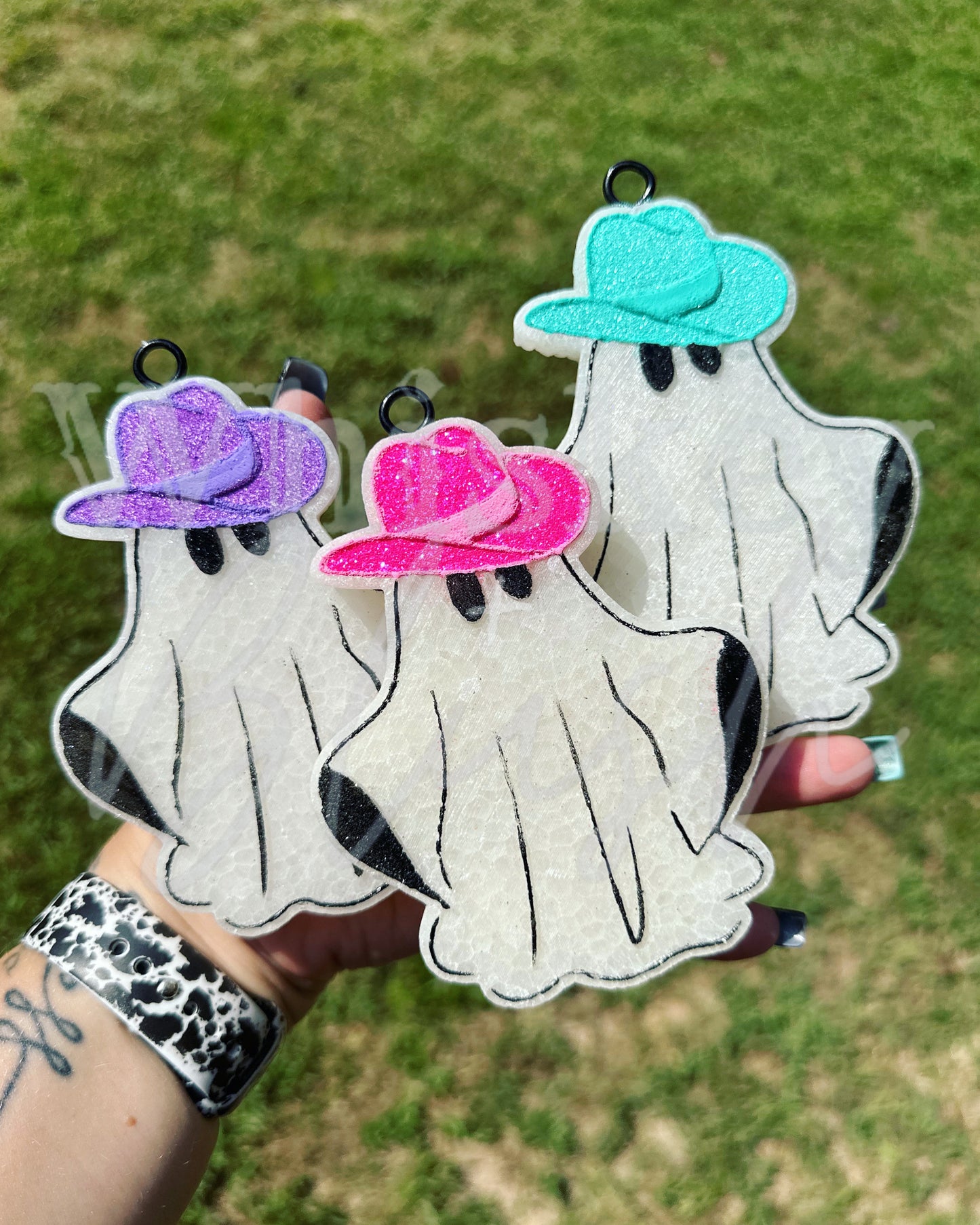 Cowgirl ghostie freshie