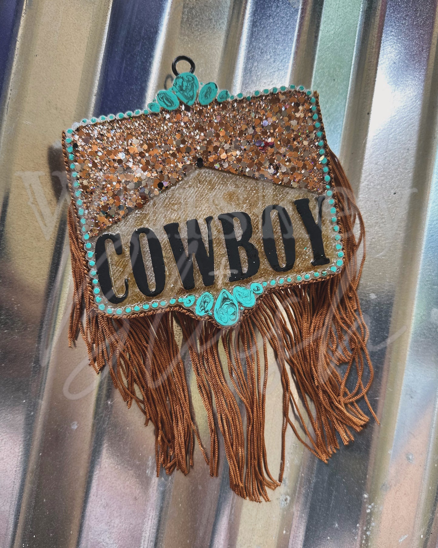 Turquoise cowboy freshie