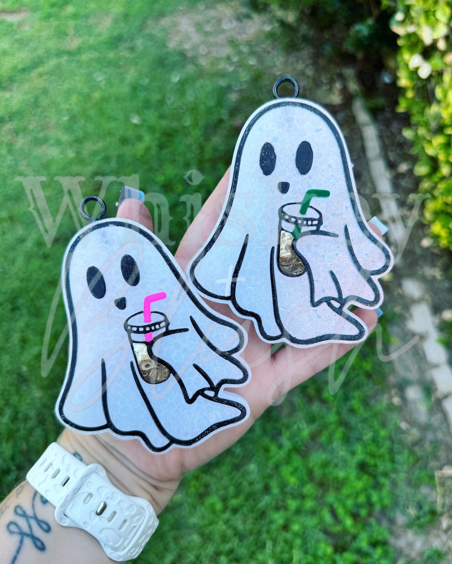 Coffee ghostie freshie